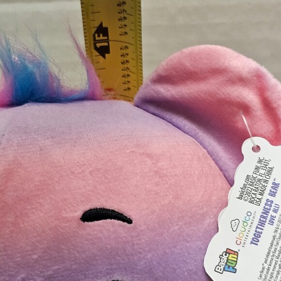 New Care Bears Togetherness Rainbow Heart Love All ❤️2022 Cloudco Basic Fun - Picture 14 of 16